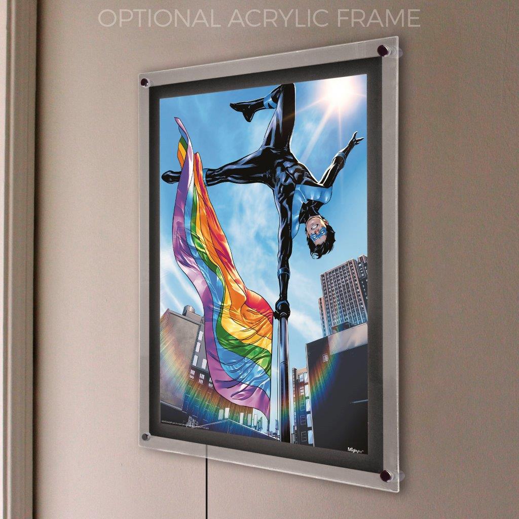 DC Comics (Nightwing - Pride) MightyPrint™ Wall Art MP17240774